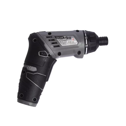 Отвертка-трансформер + фонарь ИНТЕРСКОЛ ОА-3,6Ф аккумуляторная (Li-ion, кейс) купить в Ноябрьске