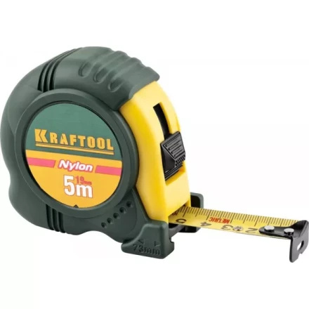 Рулетка KRAFTOOL &quot;EXPERT&quot; с нейлоновым покрытием, обрезин корпус, 5/19мм 34122-05-19_z01 купить в Ноябрьске