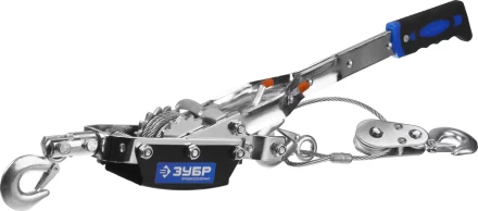 Лебедка ручная рычажная ЗУБР &quot;ПРОФЕССИОНАЛ&quot;, тросовая, 4 т, 3 м, в сумке 43105-4-K купить в Ноябрьске