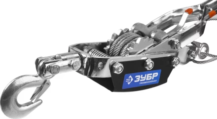 Лебедка ручная рычажная ЗУБР &quot;ПРОФЕССИОНАЛ&quot;, тросовая, 4 т, 3 м, в сумке 43105-4-K купить в Ноябрьске