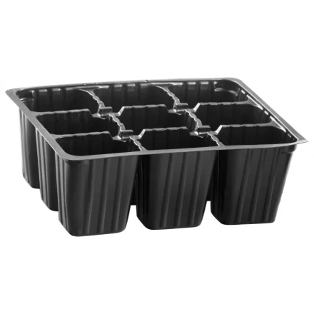 Кассета для рассады 180 х 135 х 60 мм 9 ячеек полистирол 5 шт 64347 купить в Ноябрьске