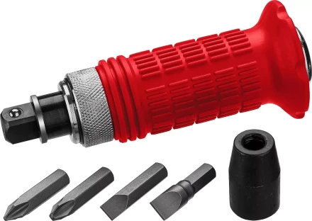 ЗУБР 6 предм., ударно-поворотная отвертка (2565) купить в Ноябрьске