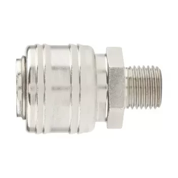 Муфта STELS универсальная быстросъемная (&quot;мама&quot;) внешняя резьба 1/2&quot; 57065 купить в Ноябрьске