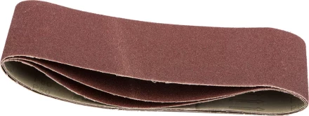 Лента STAYER &quot;MASTER&quot; шлифовальная универсальная бесконечная на тканевой основе, для ЛШМ, P80, 100х610мм, 3шт 35443-080 купить в Ноябрьске