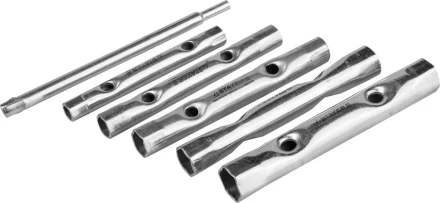 Набор Ключи STAYER трубчатые 8 - 17 мм, 6 предметов 2719-H6 купить в Ноябрьске