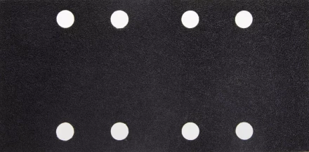 Лист шлиф. универсал. URAGAN &quot;Оптимален для твердых пород дерева&quot; 8 отверстий по линии, для ПШМ, P120, 80х166мм, 50шт 907-22101-120-50 купить в Ноябрьске