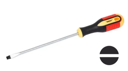 Отвертка шлиц. 1,6х8,0х200мм,трехкомп рук. 19618 купить в Ноябрьске