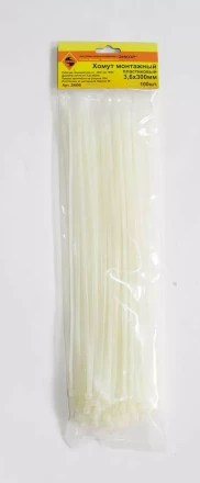 Хомут монтажный 3,6х300 (100 шт)  1/150 29990 купить в Ноябрьске