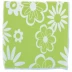 Салфетки из микрофибры с зелеными цветами 300х300 мм Elfe 92307 купить в Ноябрьске