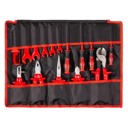 Набор диэлектрического инструмента КВТ НИИ-26, 15 предметов (92069) купить в Ноябрьске