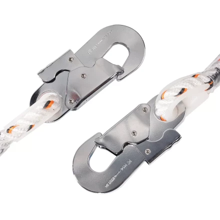 Канат спасательный КВТ КСЛ-10-2 с двумя карабинами (77524) купить в Ноябрьске