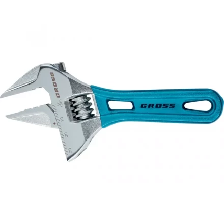 Ключ разводной, 250 мм,CrV, укороченная ручка  GROSS 15566 купить в Ноябрьске