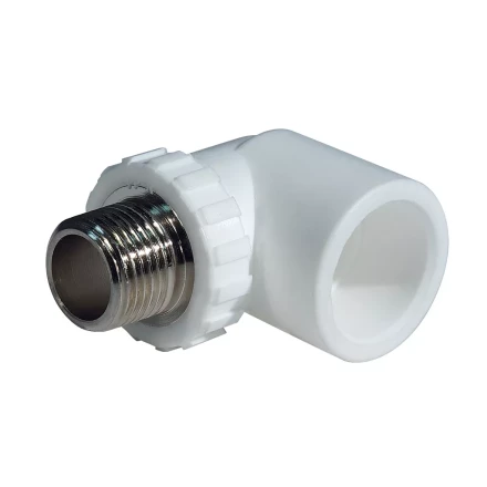 Уголок комб. PP-R НР 20мм х 1/2 белый (50/200) 45380 купить в Ноябрьске