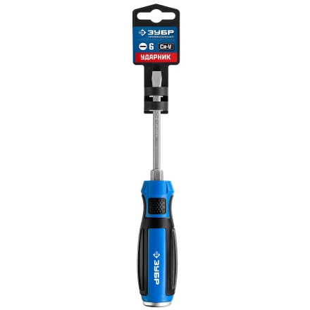 ЗУБР Ударник, SL6 х 100 мм, ударная отвертка, Профессионал (25271-6) купить в Ноябрьске