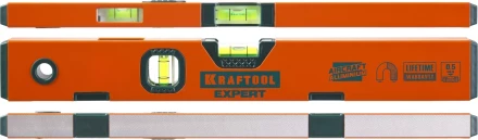 Уровень KRAFTOOL &quot;PROKRAFT-M&quot; коробч. магнит., 2 ампулы, 0,5 мм/м, 400мм 34712-040_z01 купить в Ноябрьске