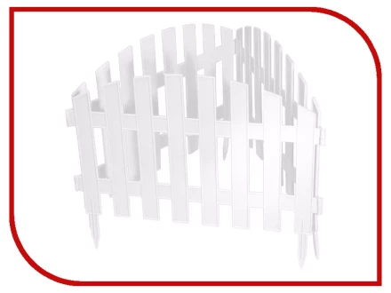 Забор декоративный &quot;Винтаж&quot; 28 х 300 см белый PALISAD Россия 65011 купить в Ноябрьске