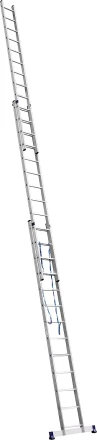 Лестница СИБИН универсальная,трехсекционная со стабилизатором, 13 ступеней 38833-13 купить в Ноябрьске
