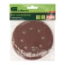 Круг абразивный на ворсовой подложке под &quot;липучку&quot;, перфорированный, P 400, 125 мм, 5 шт Сибртех 738147 купить в Ноябрьске