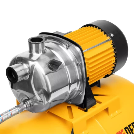 Насосная станция Denzel 97311, PSL1100X, 1100 Вт, 3600 л/ч, ресивер 50 л, подъем 45 м, нержавейка купить в Ноябрьске