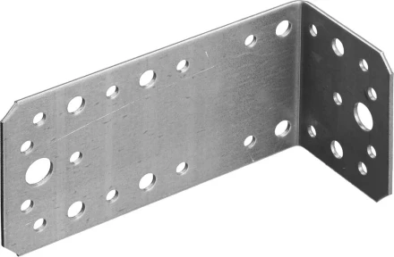 Крепежный уголок ЗУБР &quot;МАСТЕР&quot; асимметричный, 90х70х140мм, 1шт 310156-90 купить в Ноябрьске