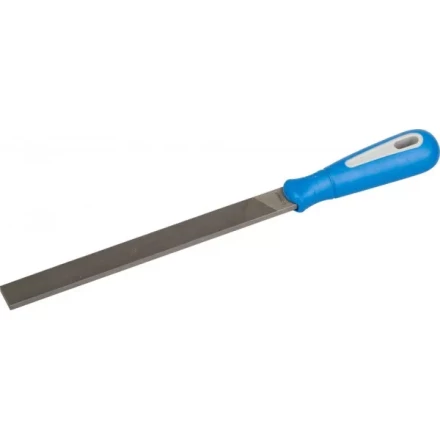 Напильник ЗУБР &quot;ПРОФЕССИОНАЛ&quot; плоский, двухкомпонентная рукоятка, № 3, 200мм 1611-20-3 купить в Ноябрьске