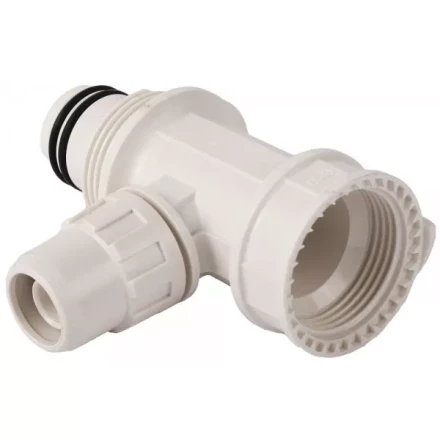 Коллектор ЗУБР &quot;ШиреФит&quot; сборный &quot;внутренняя резьба - штуцер с гайкой - штуцер с гайкой&quot;, 26мм-16мм-26мм 51516-26-16-26 купить в Ноябрьске