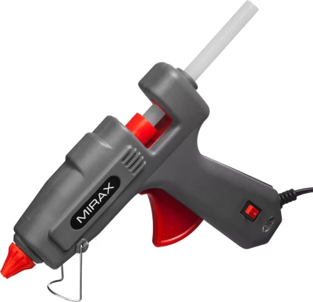 Пистолет клеевой (термоклеящий) электрический, MIRAX 06807, 200Вт/350Вт, 220В, 11мм 06807 купить в Ноябрьске