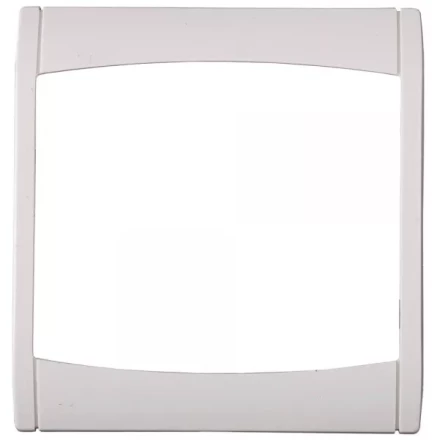 Панель СВЕТОЗАР &quot;ЭФФЕКТ&quot; накладная, цвет белый, 1 гнездо SV-54445-W купить в Ноябрьске