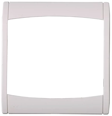 Панель СВЕТОЗАР &quot;ЭФФЕКТ&quot; накладная, цвет белый, 1 гнездо SV-54445-W купить в Ноябрьске