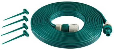 Шланг-дождеватель RACO в комплекте с коннектором, адаптером и колышками, 15м 4270-55915 купить в Ноябрьске