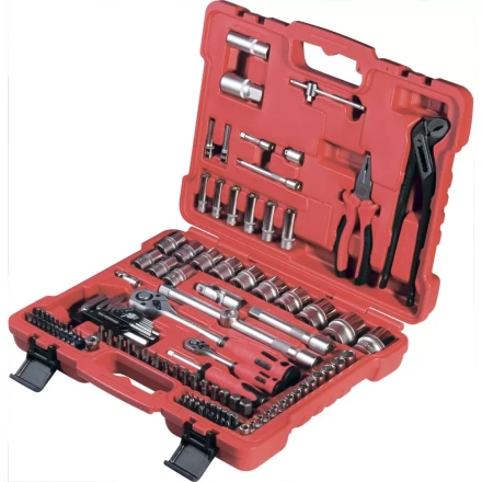 Набор слесарно-монтажный с квадратами 1/4&quot;, 1/2&quot; и 5/16&quot;, 117 предм  MATRIX PROFI 13587 купить в Ноябрьске