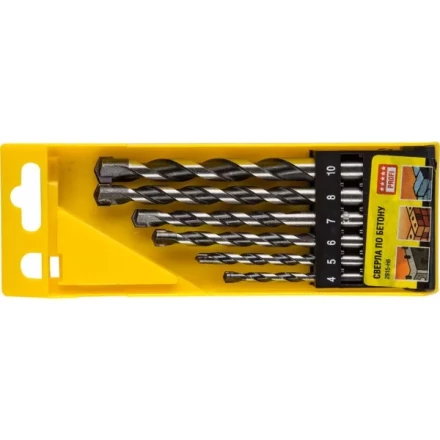 Набор STAYER &quot;PROFESSIONAL&quot;: Свёрла по бетону, ударные 4, 5, 6, 6, 8, 10мм, 6шт 2915-H6 купить в Ноябрьске