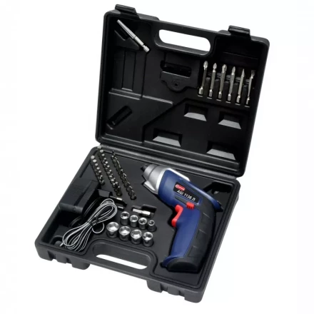 Аккумуляторный шуруповерт (отвертка) Диолд АШ-1136 Л (44 предмета) купить в Ноябрьске