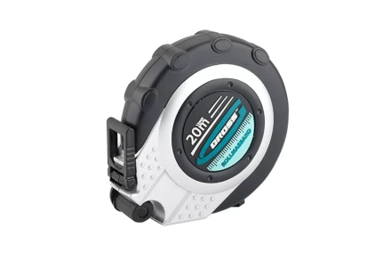 Рулетка геодезическая 20 м х 13 мм GROSS закр. корп. металл. лента нейлон двуст. Шкала 31251 купить в Ноябрьске