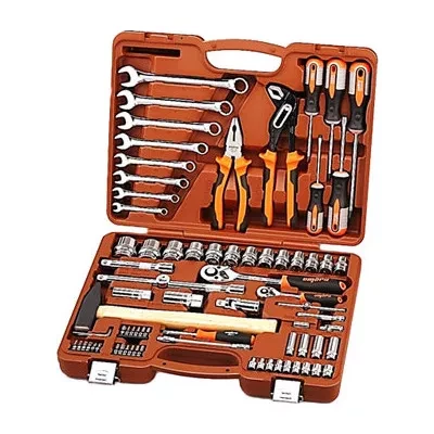 Универсальный набор инструмента 1/2 DR и 1/4 DR с 12-гранными головками 1/2 DR и 77 шт ОМТ77S12 OMBRA купить в Ноябрьске