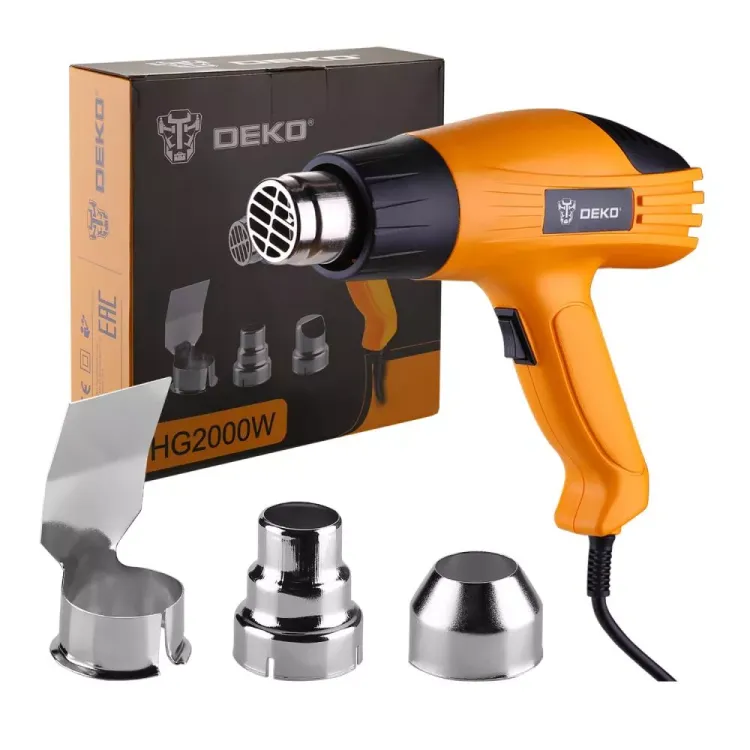 Фен строительный DEKO HG2000W, 063-4166 купить в Ноябрьске
