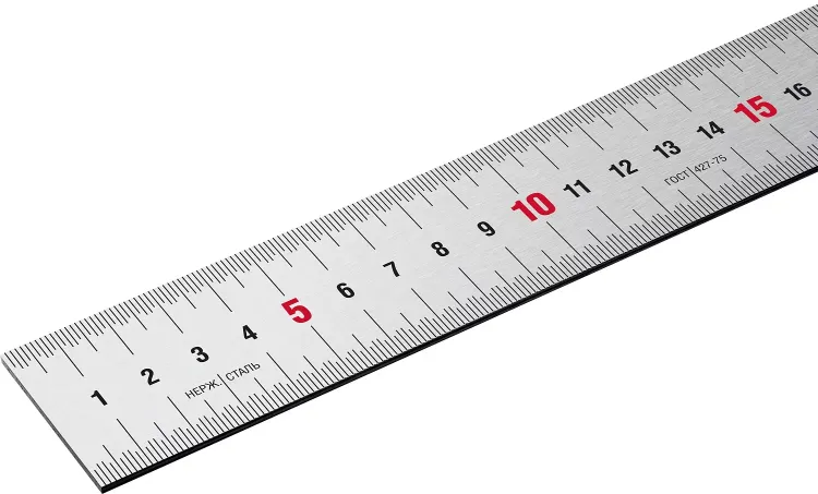 ЗУБР Про-50, длина 0.50 м, усиленная нержавеющая линейка, Профессионал (34280-050) купить в Ноябрьске