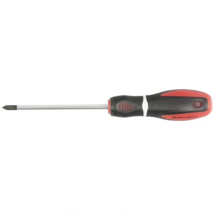 Отвертка Fusion Ph1 х 150 мм CrV 3-х компонентная рукоятка anti slip MTX 114399 купить в Ноябрьске
