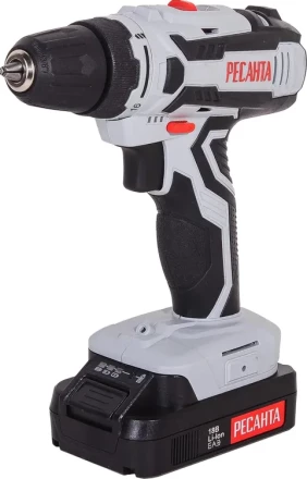 Дрель-шуруповерт аккумуляторная Ресанта ДА-18-2ЛК 75/14/5 купить в Ноябрьске