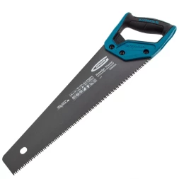 Ножовка по дереву &quot;PIRANHA&quot;, 400 мм, 7 TPI, 3D-зуб, тефлоновое покрытие полотна, двухкомпонентная рукоятка Gross 24113
