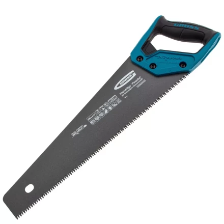 Ножовка по дереву &quot;PIRANHA&quot;, 400 мм, 7 TPI, 3D-зуб, тефлоновое покрытие полотна, двухкомпонентная рукоятка Gross 24113 купить в Ноябрьске