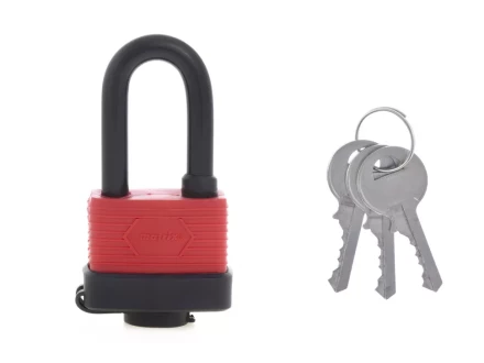 Замок навесной всепогодный 50 мм удлиненная дужка MTX 918269 купить в Ноябрьске