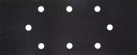 Лист шлиф. универсал. URAGAN &quot;Оптимален для твердых пород дерева&quot; 8 отверстий по линии, для ПШМ, P120, 93х230мм, 50шт 907-22102-120-50 купить в Ноябрьске