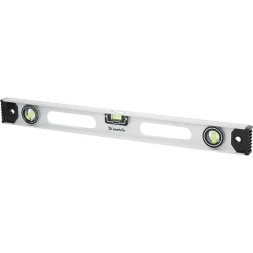 Уровень алюминиевый "Рельс" 2000 мм 3 глазка 1 поворотный MTX 340419