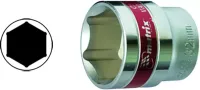 Головка торцевая 12 мм 6-гранная CrV под квадрат 1/2" хромированная MATRIX MASTER 13112