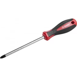 Отвертка ЗУБР &quot;МАСТЕР&quot;, Cr-v, эргономичная двухкомпонентная рукоятка, PH3x150мм 25062-3-150_z03