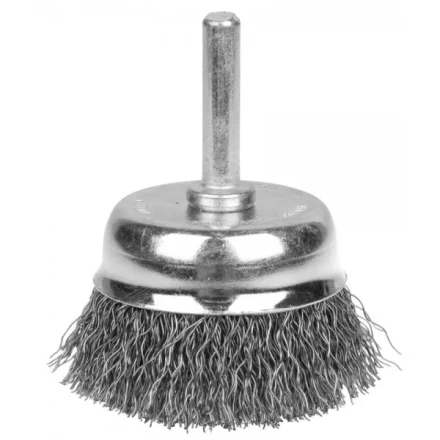 ЗУБР &quot;ЭКСПЕРТ&quot;. Щетка чашечная для дрели, витая стальная проволока 0,3мм, 50мм 35253-050_z01 купить в Ноябрьске
