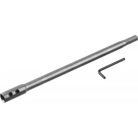 ЗУБР &quot;МАСТЕР&quot;. Удлинитель для сверла Левиса с хвостовиком 12мм, HEX 12,5, L=300мм 2953-12-300 купить в Ноябрьске