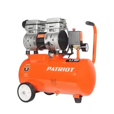 Компрессор безмасляный поршневой прямой привод Patriot Power WO 24-160 купить в Ноябрьске