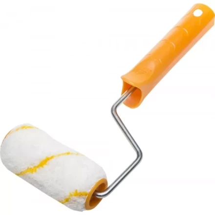 Валик GIRPAINT ПОЛИАКРИЛ малярный в сборе, ворс 10мм, бюгель 6мм, 30х100мм, STAYER Master 0315-10 купить в Ноябрьске